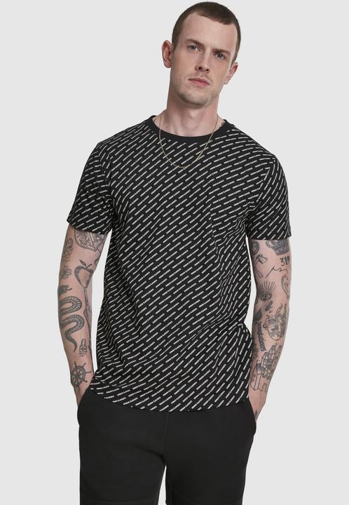 Produktbild Urban Classics Allover Logo Tee (L)