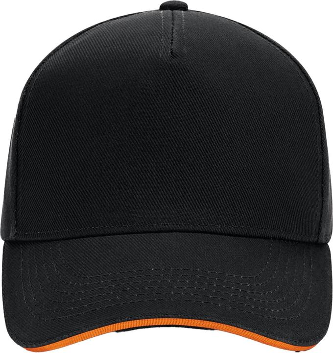Actual product image Beechfield 5 Panel Sandwich Peak Baseball Cap (One size)
