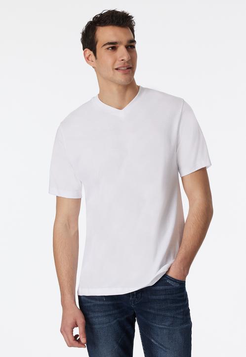 Immagine prodotto Schiesser Confezione da 2 camicie American da uomo con scollo a V, 100% cotone (S)