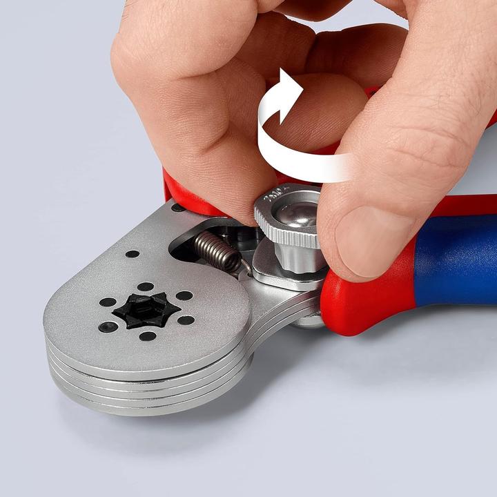 Produktbild Knipex Selbsteinstellende Crimpzange für Aderendhülsen (180 mm)