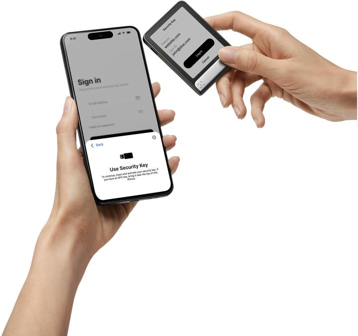 Actual product image Ledger Flex - Graphite inkl. Recovery Key (Bitcoin, Ethereum Classic)