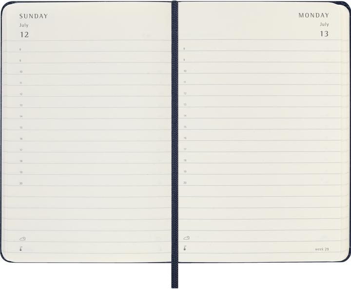 Produktbild Moleskine TAKA 2026 PK HC Saphir (9 x 14 cm, Englisch)