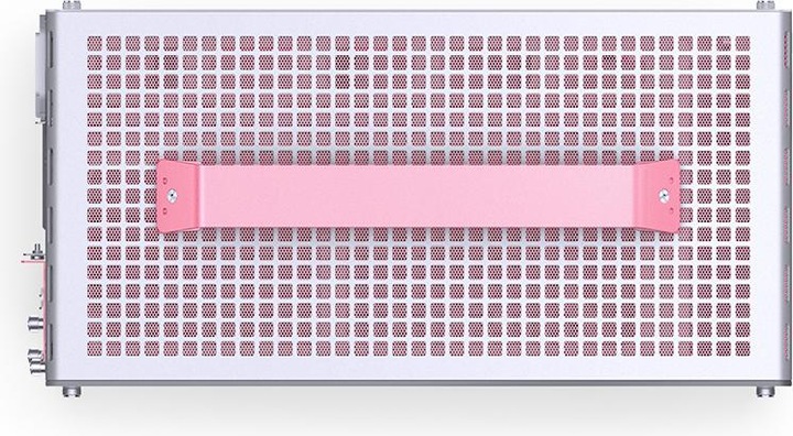 Productafbeelding Jonsplus MATX Handgreepkoffer Z20 - Wit-Roze (Mini-ITX, mATX)