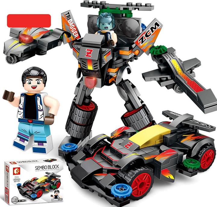 Actual product image Sembo Mini racing car