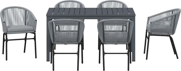 Produktbild vidaXL Garten Essgruppe (180 x 80 x 74 cm)