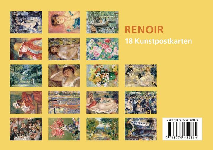 Actual product image Pierre-Auguste Renoir Postcard Set (20 pcs.)