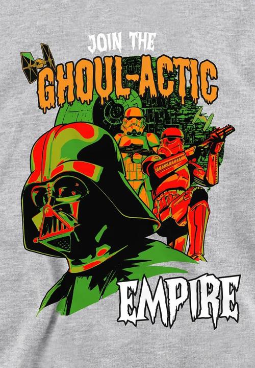 Produktbild Star Wars Join The Ghoulactic Empire Kapuzenpullover meliert (128)