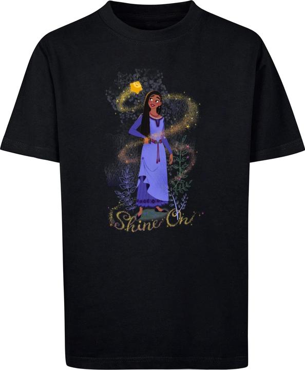 Absolute Cult Kids Wish - Shine On Asha Standing Basic T-Shirt - 132723 (110, 116)