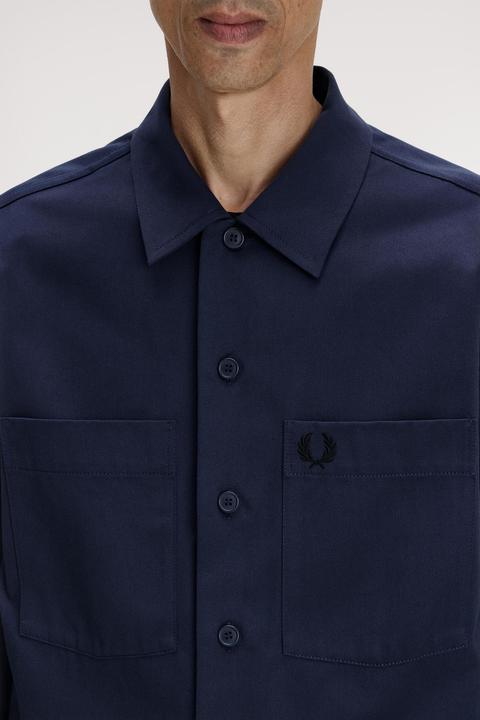 Produktbild Fred Perry Twill-Hemdjacke (XL)