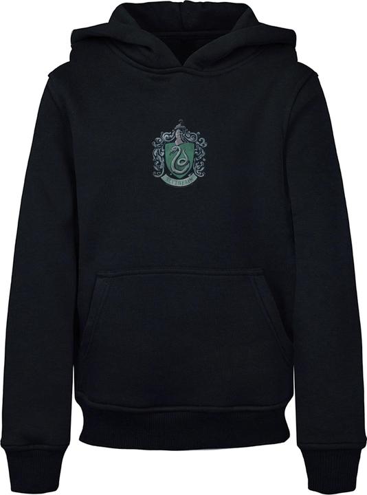 Immagine prodotto Absolute Cult Harry Potter - Felpa con cappuccio Basic per bambini con stemma di Serpeverde - 124471 (110, 116)