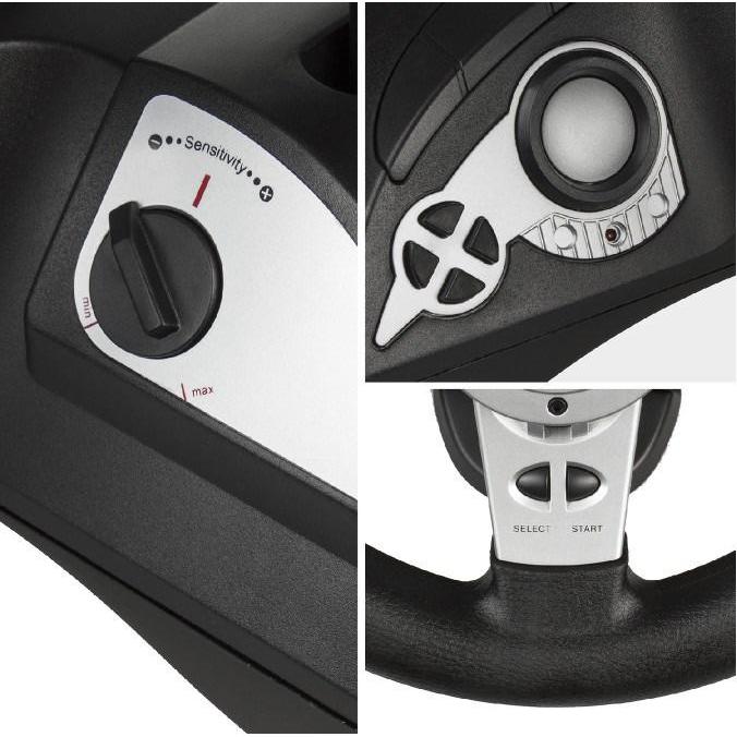 Thumbnail - NanoRS RS700 (Xbox One X, Xbox One S, PC, PS3, PS4), Gaming Controller, Schwarz, Silber