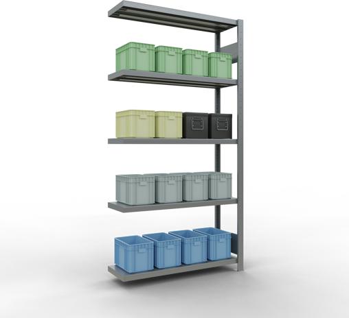 Image du produit Schulte Lagertechnik Système enfichable Élément suivant MULTIplus330 avec traverse de longueur