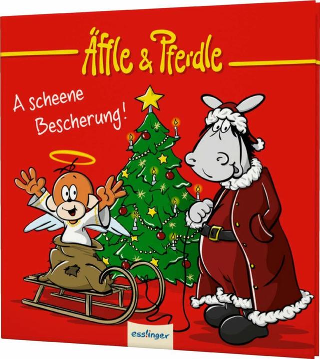 Image du produit Äffle & Pferdle: A scheene Bescherung! (Allemand, Heiko Volz, Roman Lang, 2023)