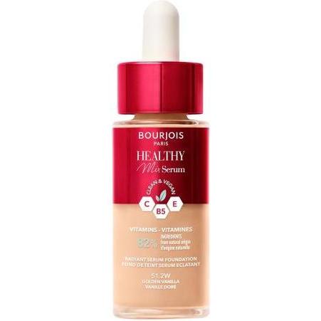 Bourjois, Foundation, Healthy Mix Clean & Vegan Serum (51.2W Golden Vanilla)