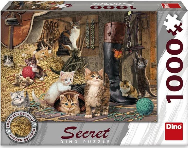Produktbild Dino 1000 Stk. - Katzen (1000 Teile)