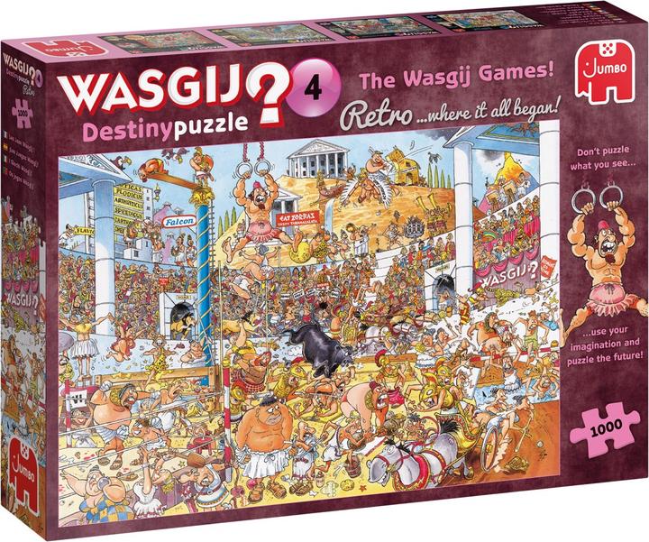 Immagine prodotto Jumbo Wasgij Retro Destiny 4 (1000 pezzi)