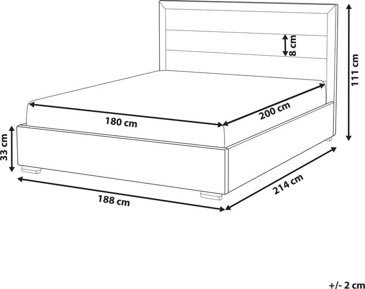 Produktbild Beliani Rouen (180 x 200 cm)