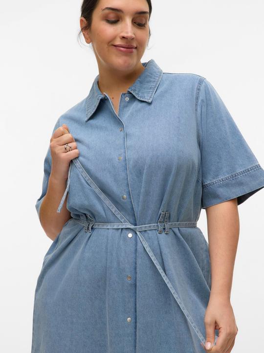 Produktbild Vero Moda VMCMELINDA Langes Kleid Jeanskleid (46)