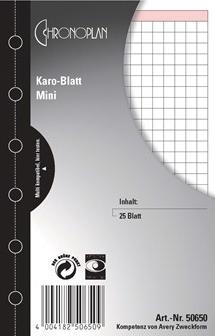 Produktbild Chronoplan CHRONOPLA Chrono.Blatt Mini 50650Z.19 (Spezial, Deutsch)