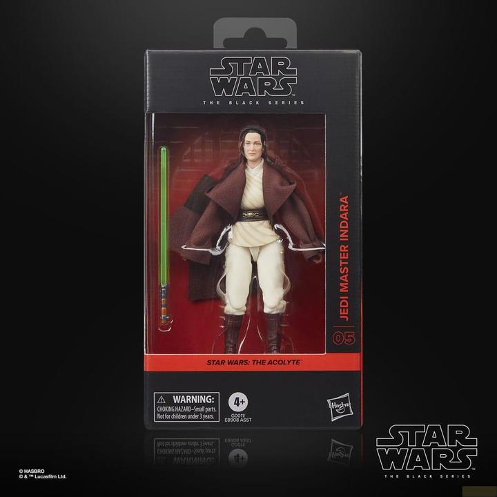 Produktbild Hasbro Star Wars: The Acolyte Black Series Actionfigur Jedi Master Indara 15 cm