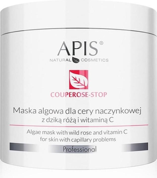 Apis Natural Cosmetics Apis - Couperose-Stop Algae Mask algae mask for capillary skin with wild rose and vitamin C 200g