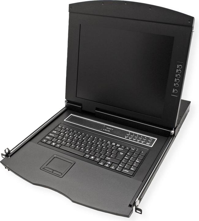 Image du produit Value Console KVM avec commutateur KVM - 8 ports - USB - français - 43,2 cm (17")