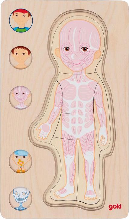 Immagine prodotto Goki Puzzle a strati ragazzo (29 pezzi)