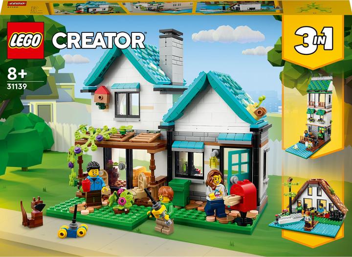 Produktbild LEGO Gemütliches Haus (31139, LEGO Creator 3-in-1)