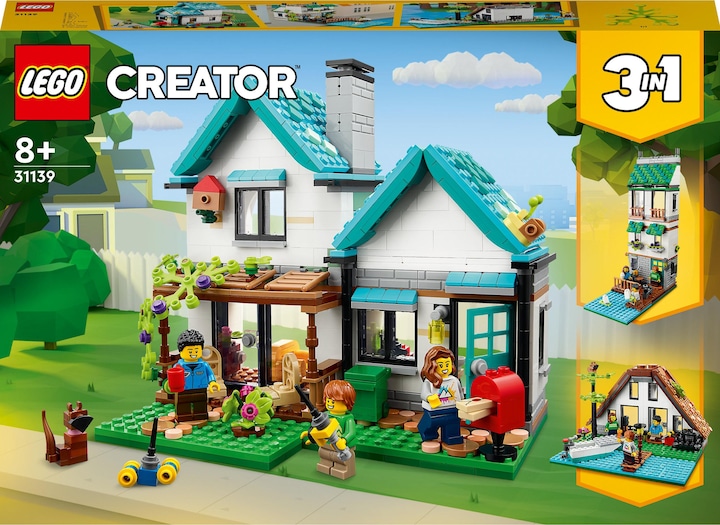Produktbild LEGO Gemütliches Haus (31139, LEGO Creator 3-in-1)