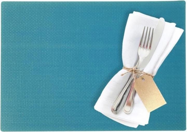 Actual product image Westmark PP placemat "Coolorista", square, turquoise, 45x32.5 cm