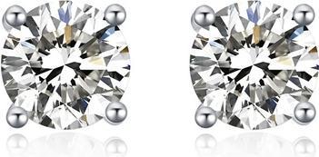 Actual product image Moiss Charming stud earrings with zircons E000143 - Diameter: 0.3 cm (L)