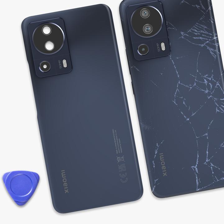 Actual product image Xiaomi Spare part, back, battery cover (Cover, Xiaomi 13 Lite)