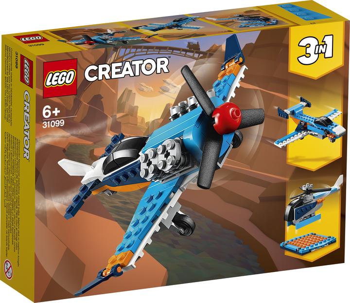 Produktbild LEGO Propellerflugzeug (31099, LEGO Creator 3-in-1)