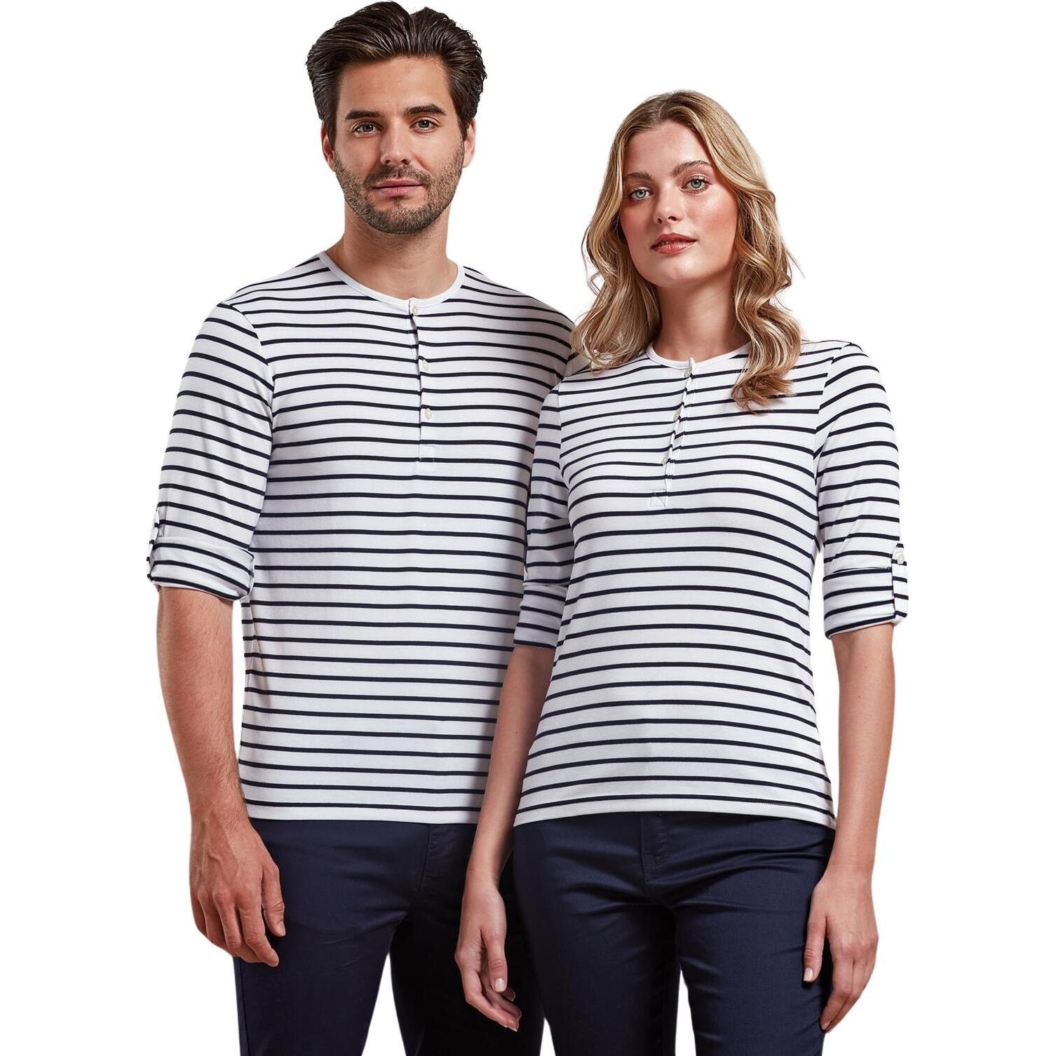 Thumbnail - Premier, Herren, Hemd, Long John, Weiss, Blau, (L)