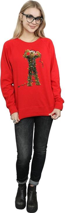 Immagine prodotto Star Wars Chewbacca Christmas Lights Felpa Donna (XXL)