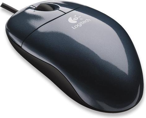 Produktbild Logitech Pilot Optical Mouse, black, USB/PS/2, 1000dpi (Kabelgebunden)