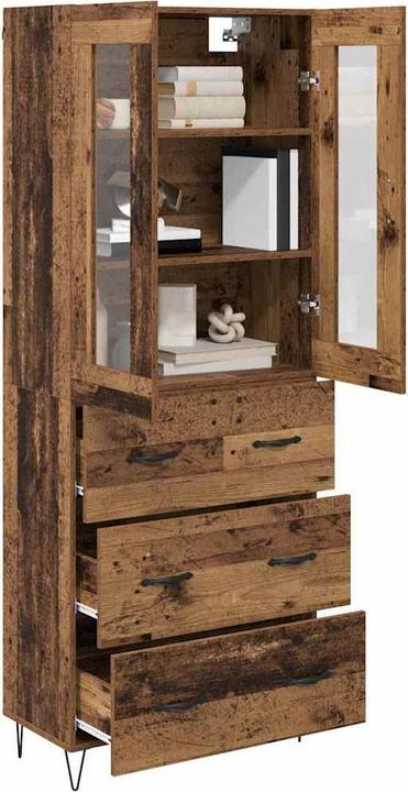 Image du produit vidaXL Sideboard-Aufbewahrung (34 x 69.50 x 180 cm)