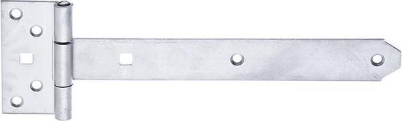 Magni Alberts 327132 Kreuzgehänge mit vernietetem Stift Edelstahl Band 242 x 34 mm Scharnier 92 x 44 mm