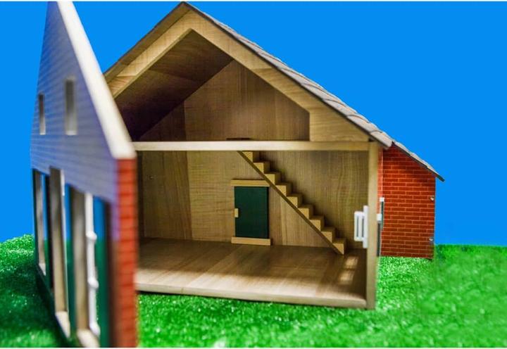 Actual product image Kids Globe Farming Farm house with stable