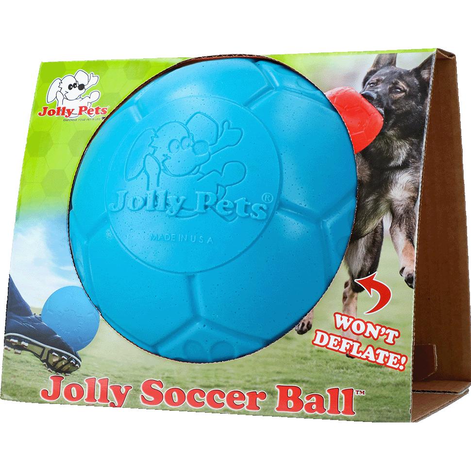 Comparer les prix de Jolly Soccer Ball Blauw (Jouet à balle chien), Jouets pour chien