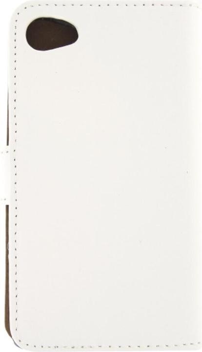 Actual product image OEM Slim Leather Book Case Sony Xperia Z5 Compact - white (Sony Xperia Z5 Compact)