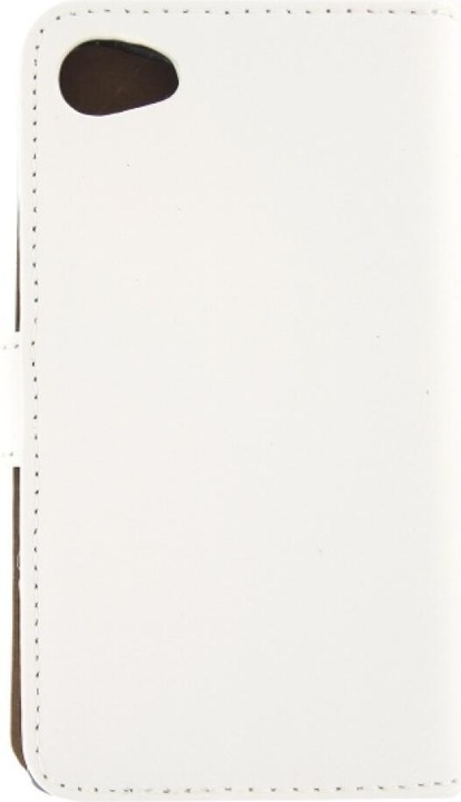 Produktbild OEM Slim Leder Book Case Sony Xperia Z5 Compact - weiss (Sony Xperia Z5 Compact)