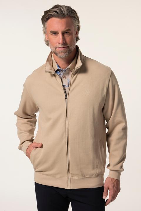 Produktbild Boston Park Sweatjacke, Rippsweat, Stehkragen, bis 84/86 (58)