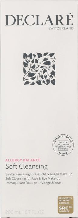 Actual product image Declaré Allergy Balance Gentle cleansing for face and eyes makeup (Facial cleansing wipes, 200 ml)