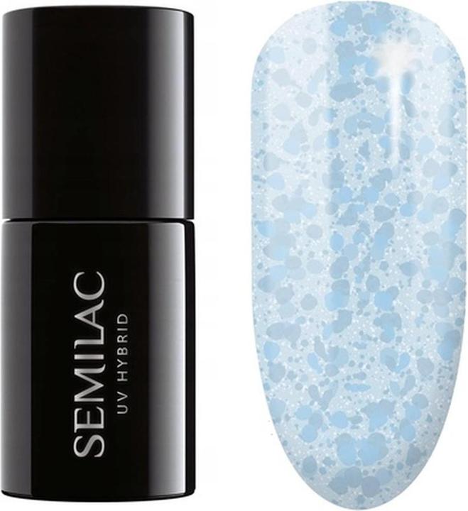 Immagine prodotto Semilac Smalto UV Hybrid 493 Bubble Gum 7ml (Vernice UV gel)