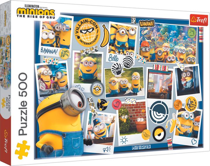 Produktbild Trefl Puzzle 500el Minions Verrückte Bildersammlung 37390 S. 8 (500 Teile)