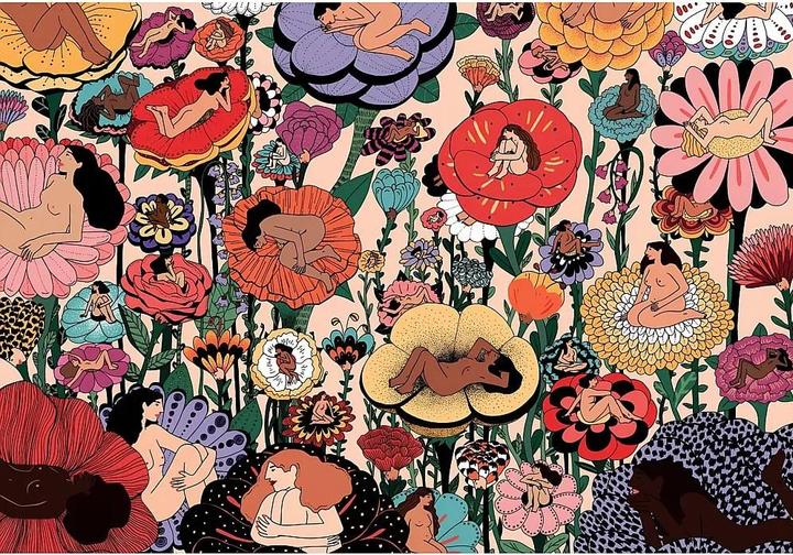 Immagine prodotto Pieces & Peace Donne in fiore (1000 pezzi)