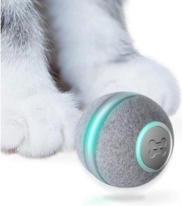 Immagine prodotto Cheerble Palla interattiva per gatti M1 (grigio) (Palla giocattolo per gatti)