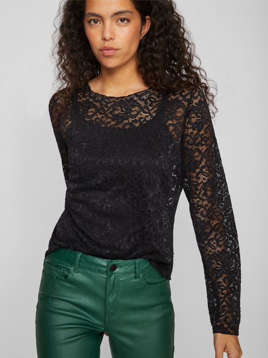 Actual product image Vila Lace top with long sleeves (S)