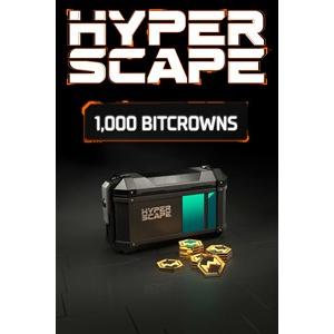 Microsoft Hyper Scape Virtual Currency 1000 Bitcrowns Pack (1000 CHF), Ingame Währung